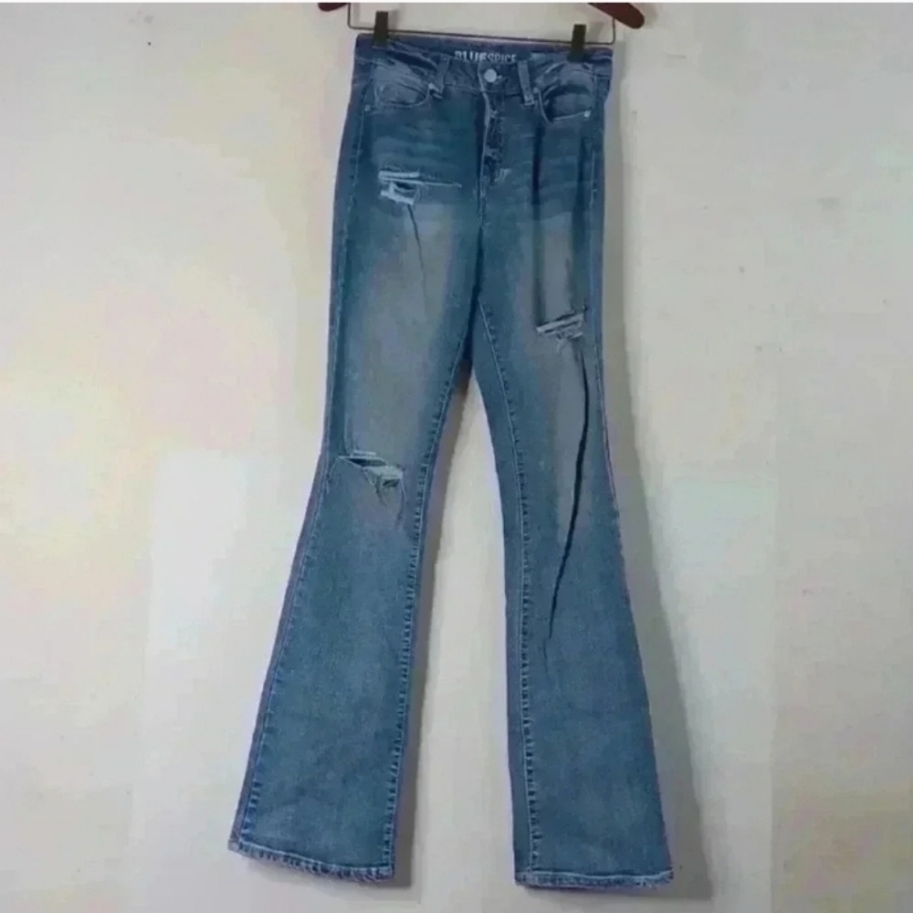 Blue spice High waist boot cut Jeans 👖